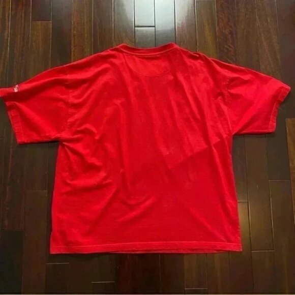 NHL Blueline Chicago Blackhawks T-Shirt Hockey Red Black Size 2XL - Picture 14 of 15